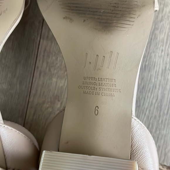 J. Jill light pink/cream shoes - Picture 9 of 10